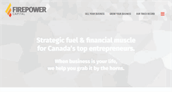 Desktop Screenshot of firepowercapital.com